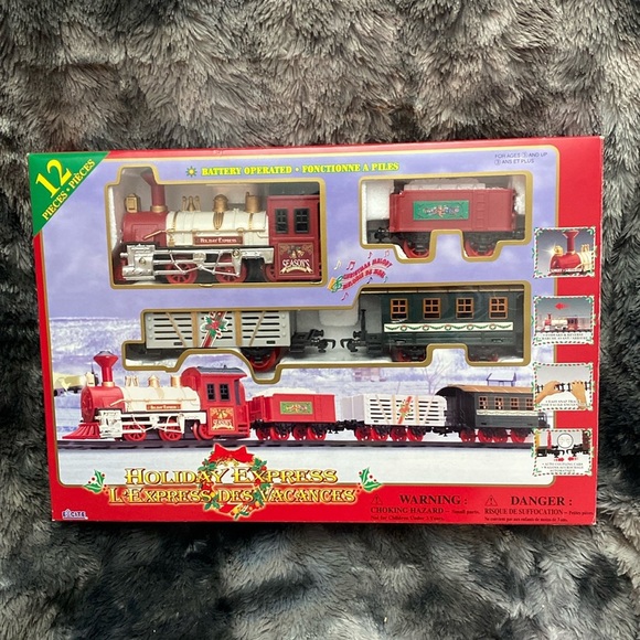 NIB Goldlok Holiday Express Battery
Operated Train Set - Picture 1 of 16